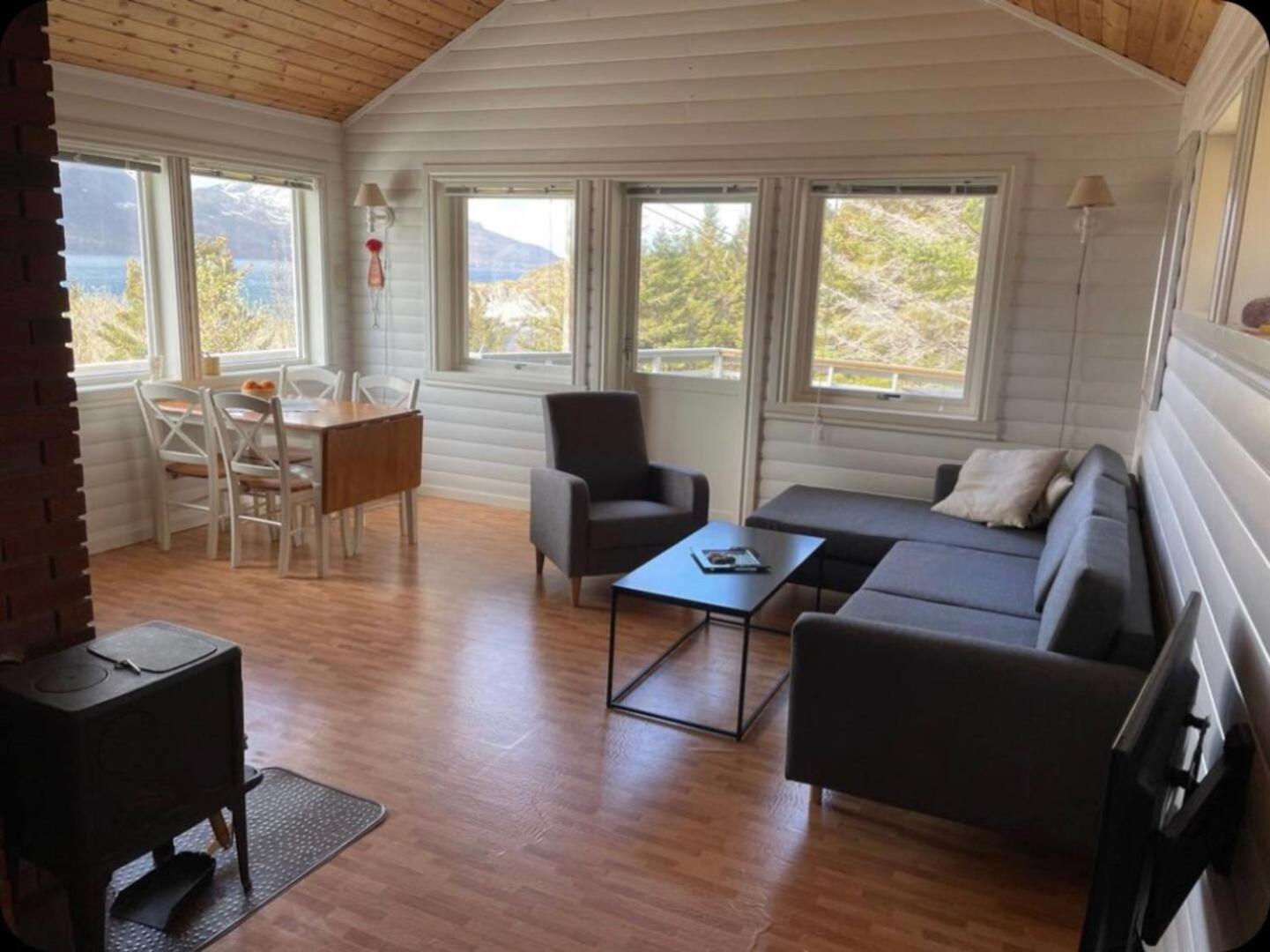 Gravdal  Vettinghytta, Close To The Sea With Amazing View. מראה חיצוני תמונה